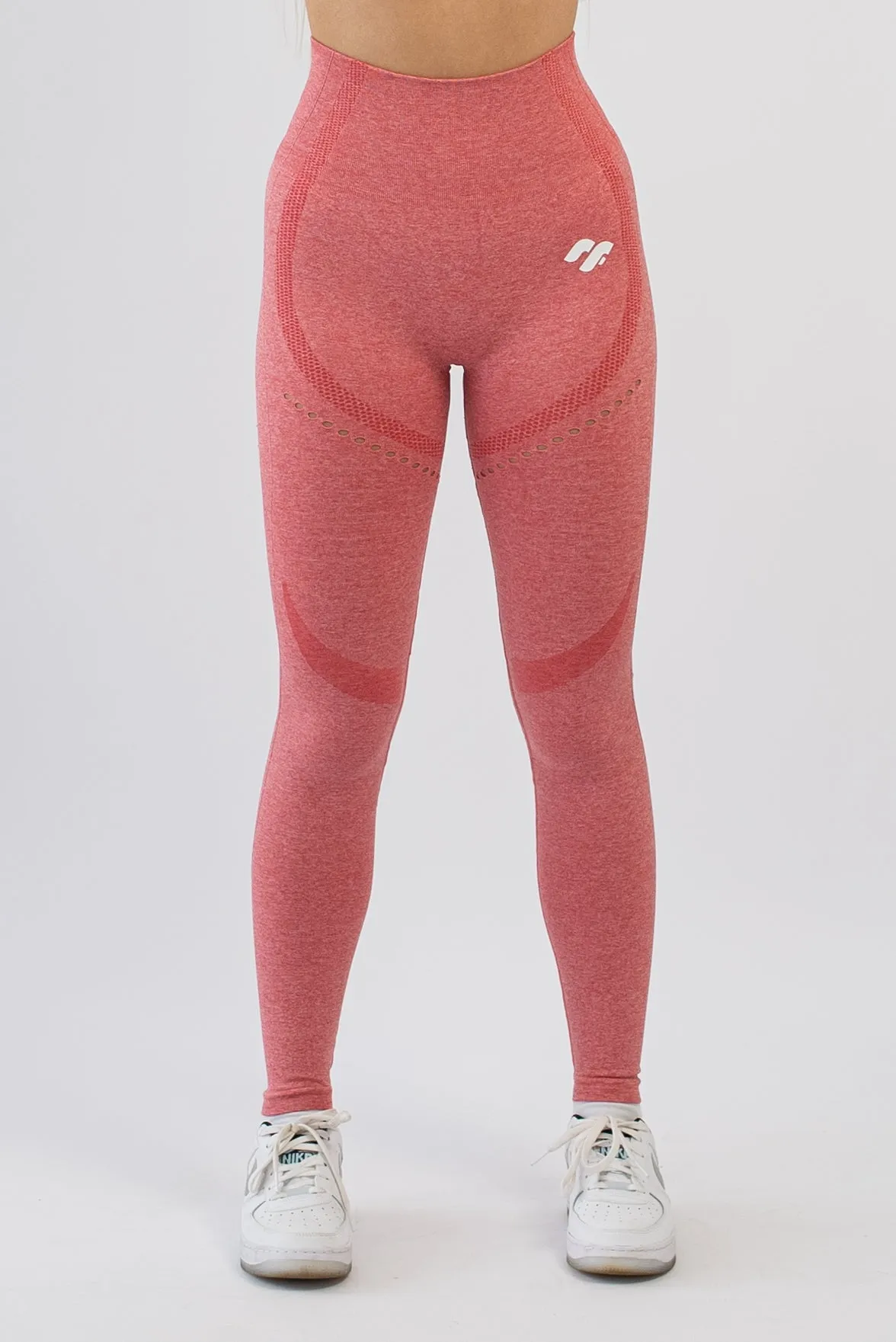 AirFlex Seamless Leggings - Red