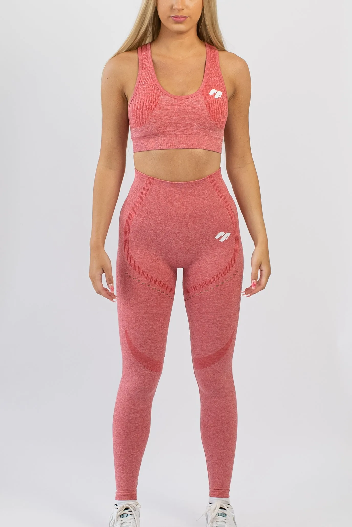 AirFlex Seamless Leggings - Red