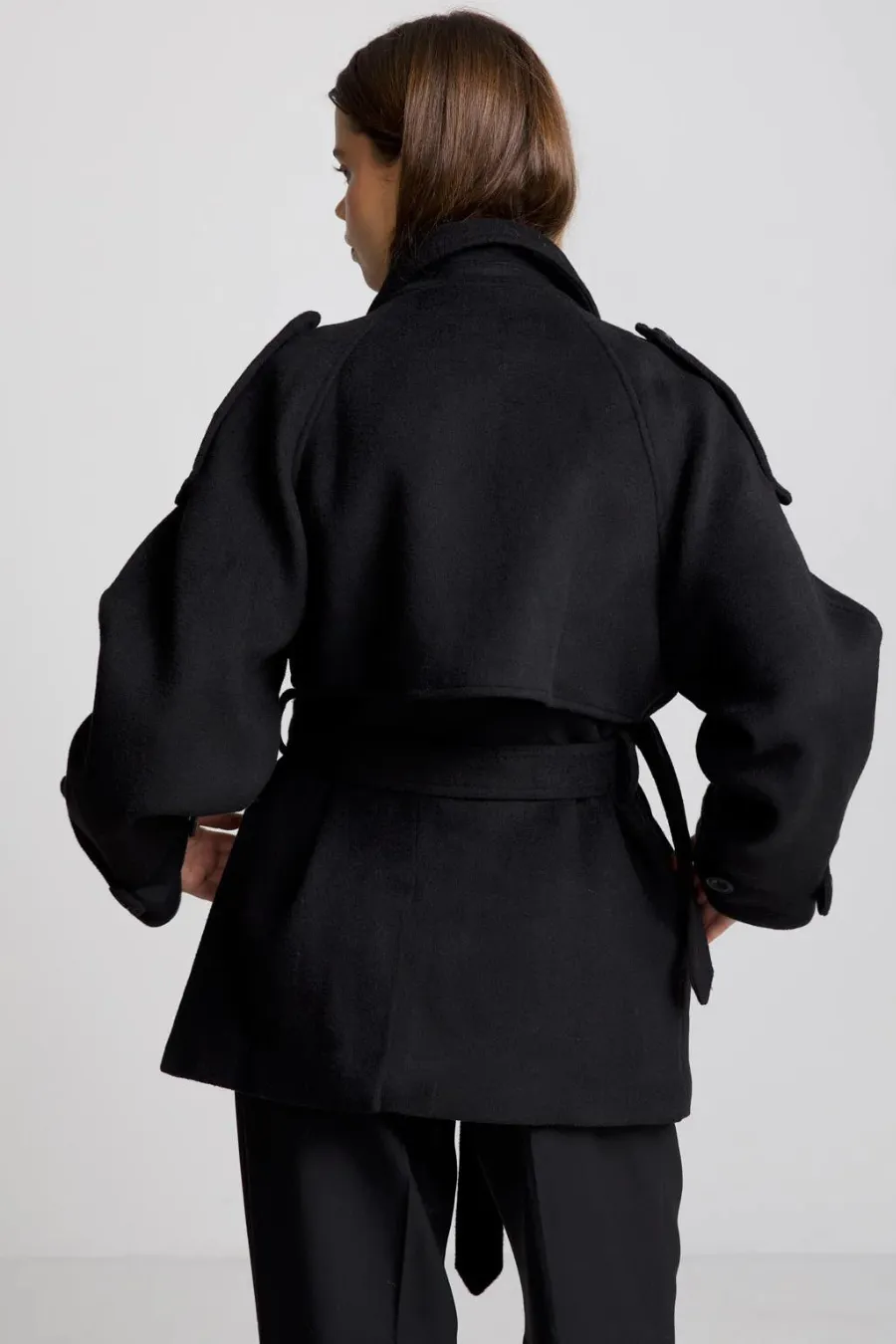 Bea Wool Jacket Black