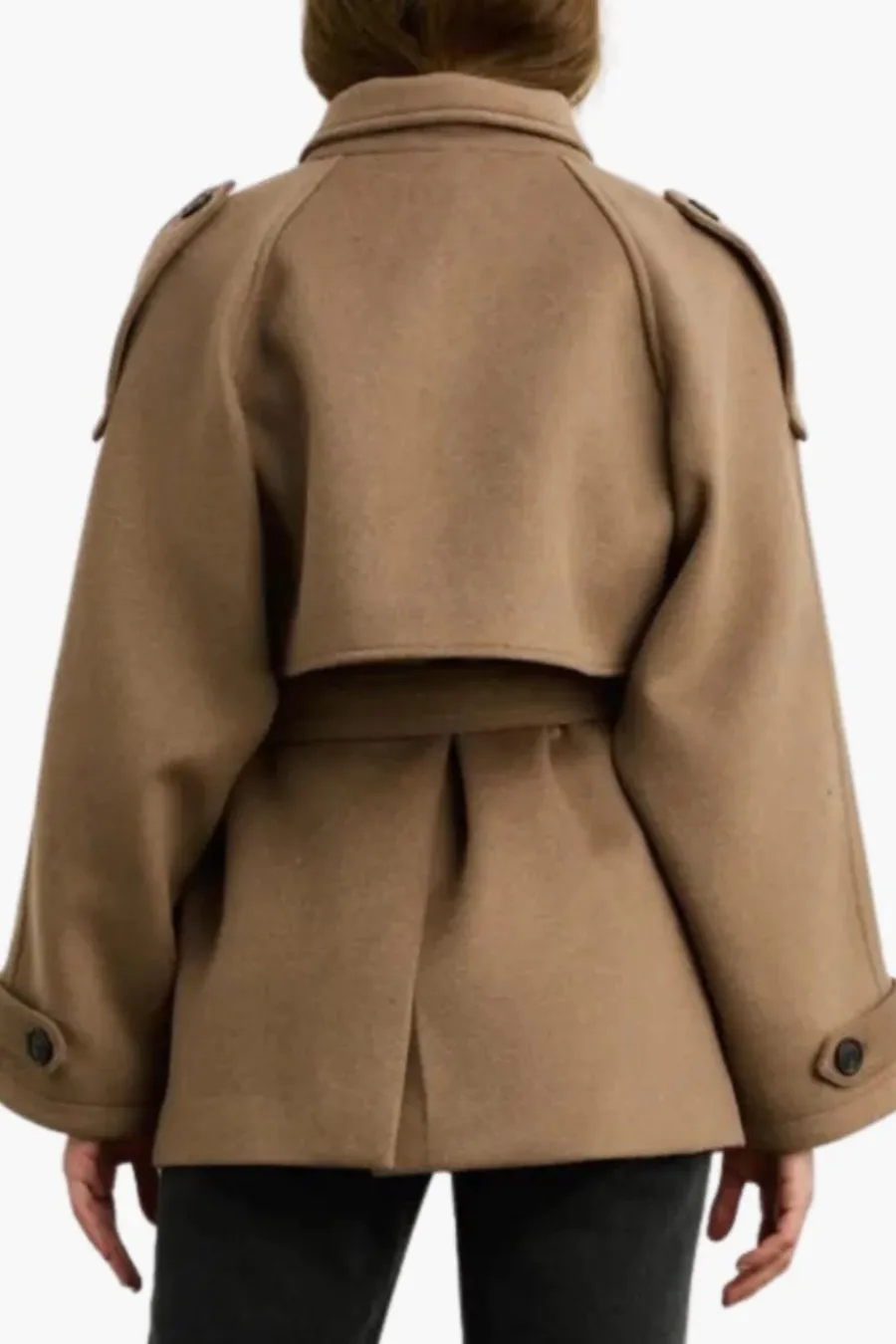 Bea Wool Jacket Brown
