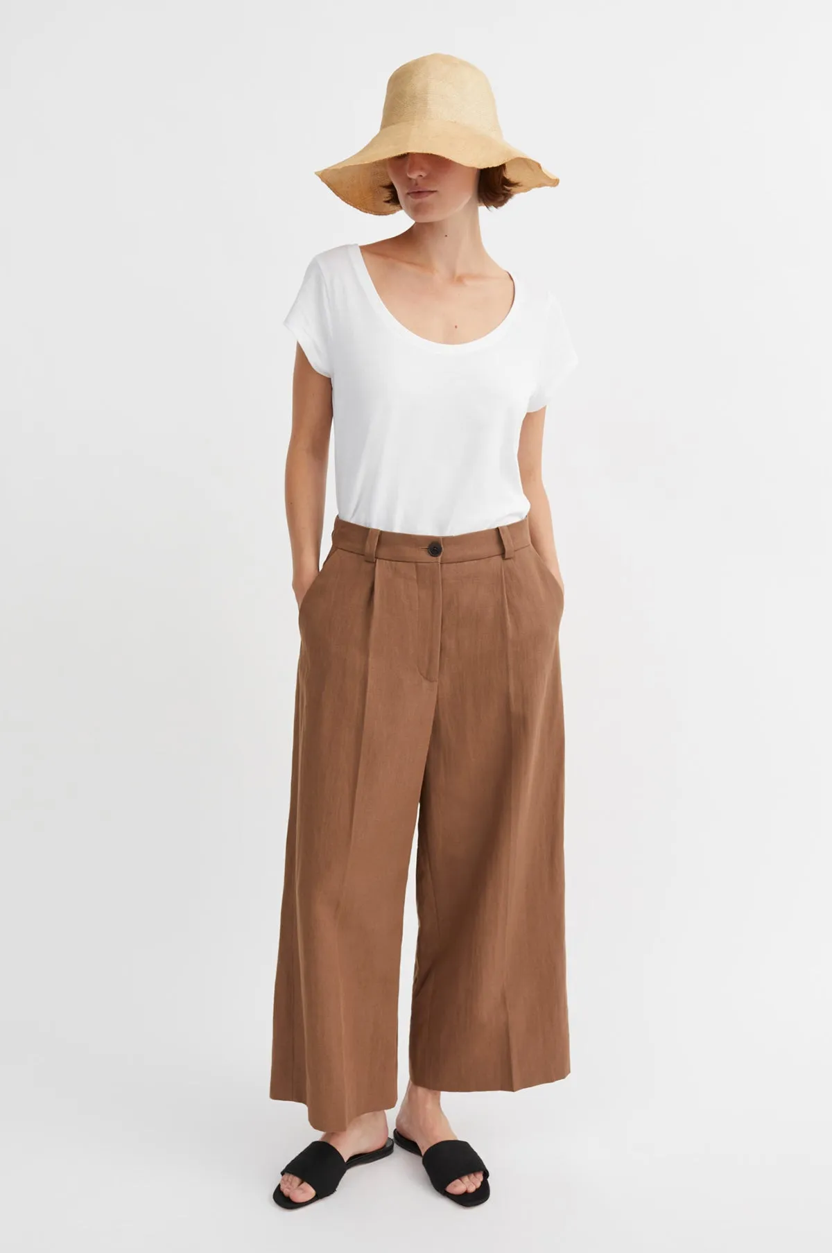 Emmeri Trousers Warm Brown