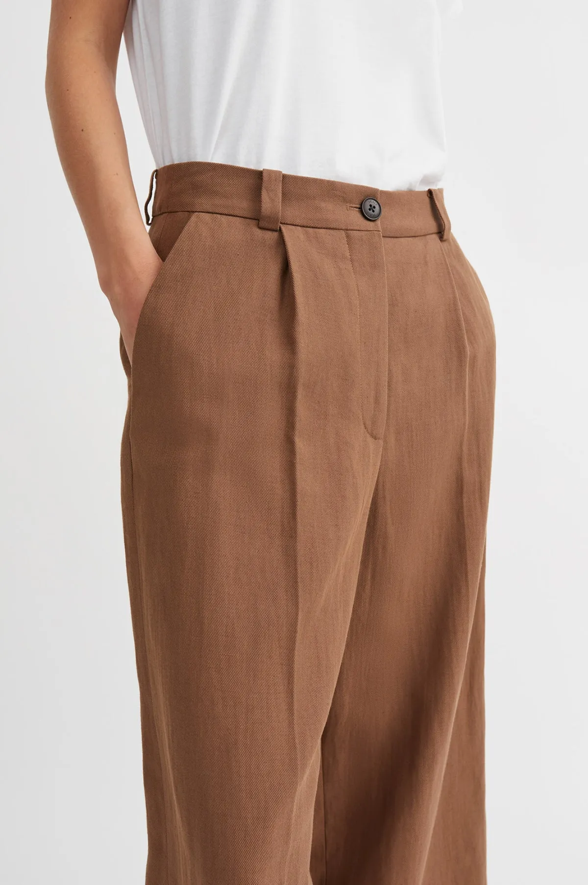 Emmeri Trousers Warm Brown