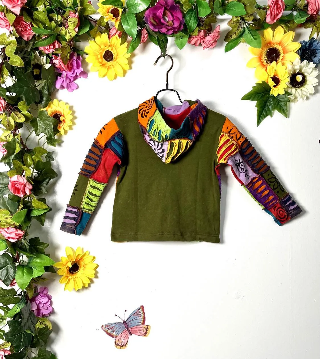 Kiddie Hippie Hoodie MED