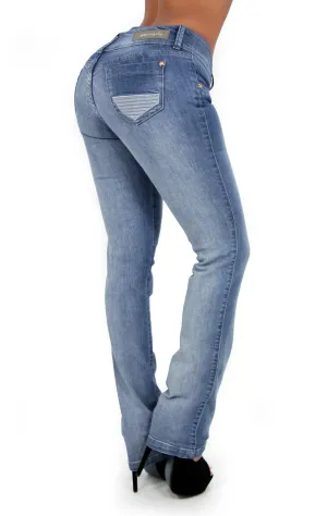 LAST ONE 17283 Boot Cut Maripily Skinny Jean