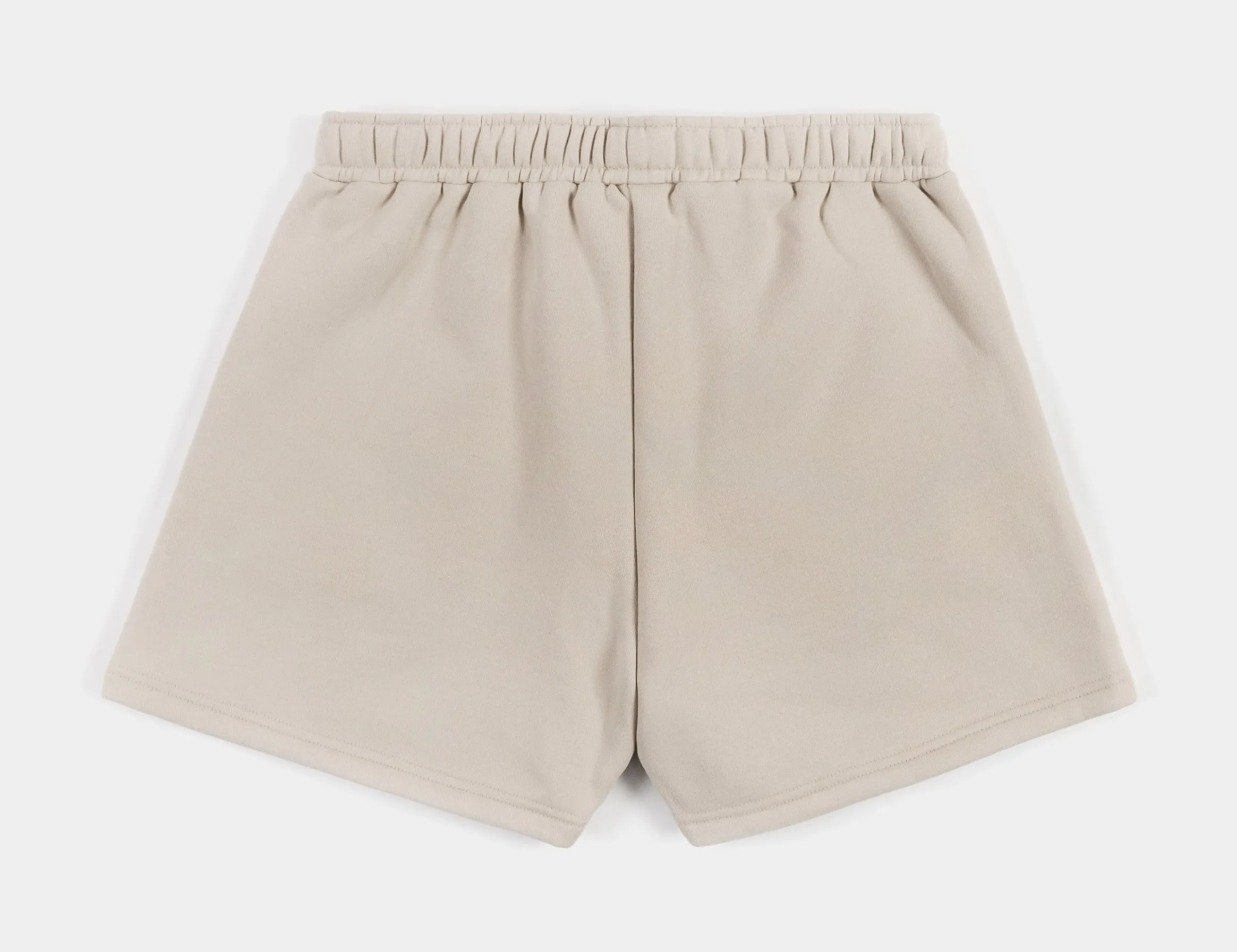 Leila Fleece Womens Shorts (Beige)