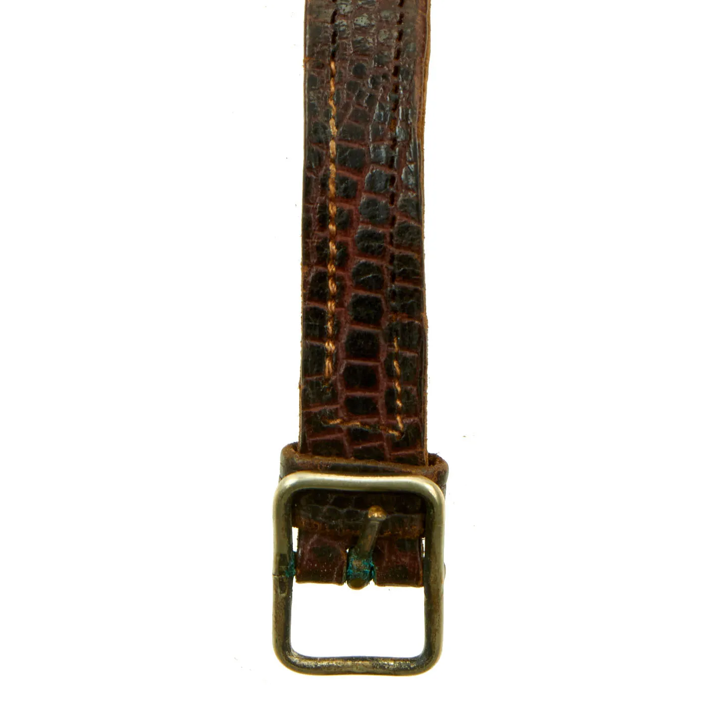 Original British WWI Officer's Trench Wrist Watch with Shrapnel Protector - circa 1915