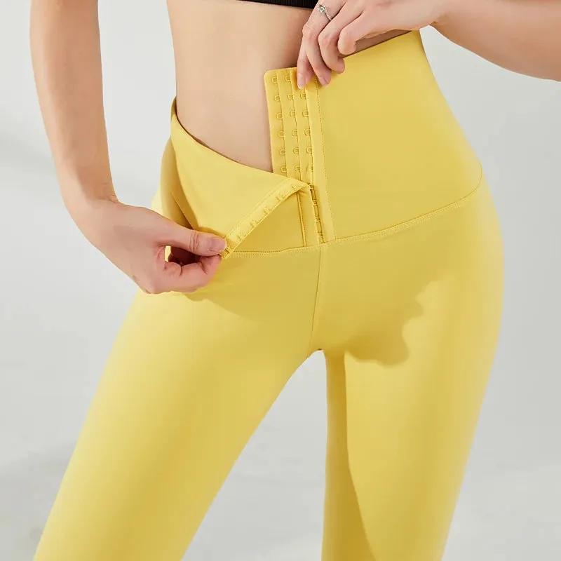 slimming high waist plus size waist trainer legging