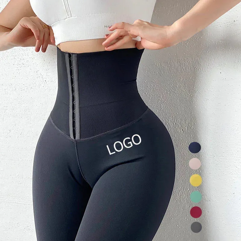 slimming high waist plus size waist trainer legging