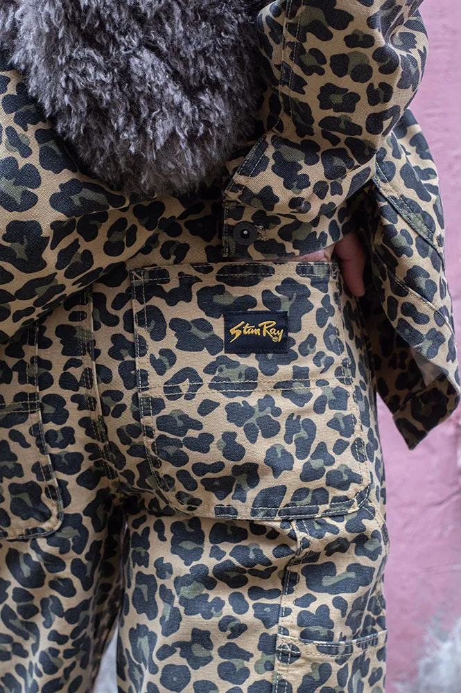 Stan Ray Big Job Painter Leopard Camo Trousers