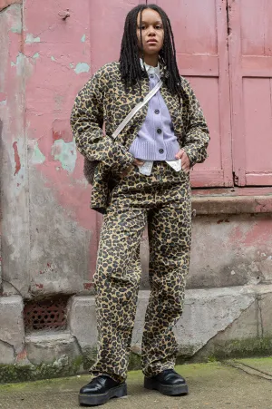 Stan Ray Big Job Painter Leopard Camo Trousers