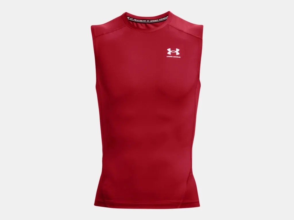 UA Men's HeatGear® Armour Sleeve Less