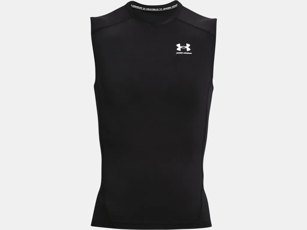 UA Men's HeatGear® Armour Sleeve Less