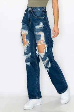 Urban Destressed Jeans